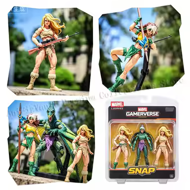 [In Stock] Hasbro Marvel Legends Three-person Set Shanna Rakshasa Winged Dragon Collection Gift SDCC