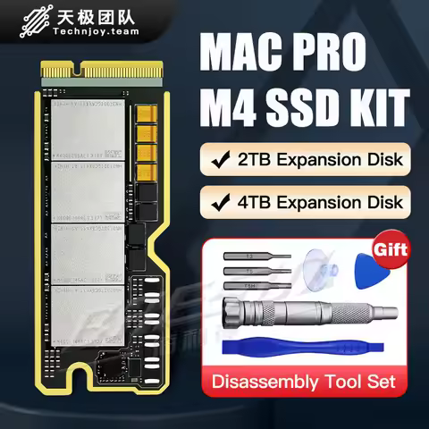 Mac M4PRO SSD Solid State Drive Kit 2TB/4TB For Capacity Upgrade Toshiba/SanDisk New Particles Upgra