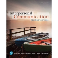 [PERFECT BINDING] College Textbook - Interpersonal Communication: Relating to Others, 9th Ed.
