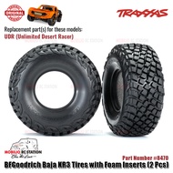 Traxxas Part 8470 BFGoodrich Baja KR3 Tires with Foam Inserts 2 Pcs for RC UDR Unlimited Desert Race
