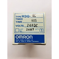 OMRON TIMER H3G-8C DC24 60S