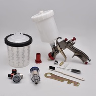 High Quality LVLP R500 Spray Gun 1.3mm Car Spray Gun with PPS with Pressure gauge filters Automotive