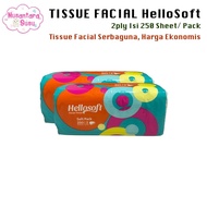 HelloSoft Economy Facial Tissue 250 sheets