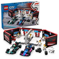 Lego 60444 F1 Garage & Mercedes-AMG & Alpine Cars