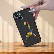 1pc Football No. 7 Player Applicable Fan Pattern Patterned Mobile Phone Case Fully Surrounded By Ant