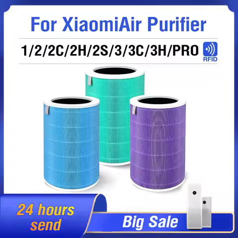 Air Filter For Xiaomi Air Purifier Mi 2 2C 2H 2S 3 3C 3H Pro Air Purifier Carbon HEPA Filter Anti Ba