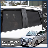 MorningSGToyota Noah/Voxy R80 2014-2021 Magnetic Car Sunshade Front Windshield & Rear Side Mesh Priv