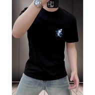 Trendy cod Version Sleeve Hong Kong Korean Half Slim Brand New Top Simple t-Shirt Version Casual t-S