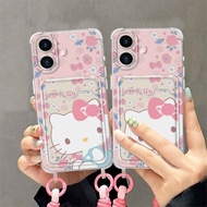 Unique Latest Card Holder Halo Kitty Case Realme C63 C67 C61 C75Xnote 60 60Xc65 C758I 12 Pro Plus 5I