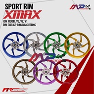 Xmax V3,V2,V1 Rim CNC Gp Racing Cutting AR Racing