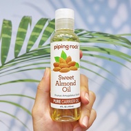 น้ำมันอัลมอนด์ สกัดเข้มข้น Sweet Almond Oil 118 mL (PipingRock®) Piping Rock