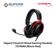 HyperX Cloud III Wired Gaming Headset ( 727A8AA / 727A9AA / 9W1Q4AA )