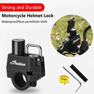 Motorcycle Helmet Lock Anti-theft Security Safety For Handlebar Locking Cycling Equipment For Indian