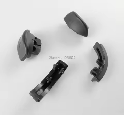 Replacement Plastic Black ZR ZL L R Button Key For Nintendo Switch Joy-Con NS 1SET=4PCS