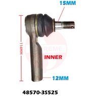 S2U Steering Rack Tie Rod End Outer Inner Nissan Frontier D22 48520-3S525 48570-3S525 Kepala Ball Jo