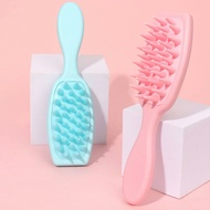 Silicone Scalp Massage Shampoo Brush with Convenient Long Handle NA888