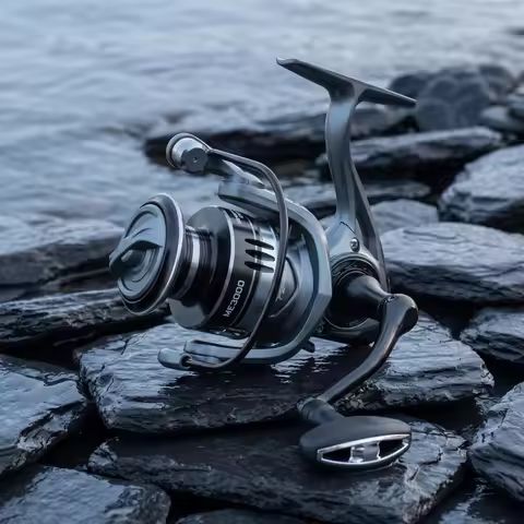 Fishing Reel Reel with Metal Spool Lightweight Fishing Reel Reel Tackle Powerful Corrosion Resistant