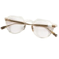 全新未使用 ▼ DITA DTX419-A03 OKU 眼鏡 金色淨CLEAR49□22-148 近視 日本製造 男士 原價 101,200 日元