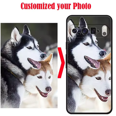 Customized DIY Silicone Soft Phone Case For Google Pixel 9A 9 Pro XL 8A 7A 6A 8 Pro 7 Pro 6 Pro Pixe