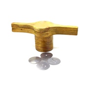 Wooden Murukku Press Maker ( with 5 achu Plates )