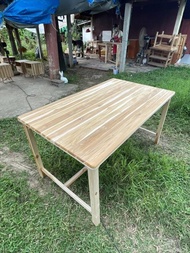 CPG โต๊ะอาหาร 90x150สูง80CM. โต๊ะอาหารไม้สัก โต๊ะญี่ปุ่นไม้สัก โต๊ะกินข้าว โต๊ะวางของ โต๊ะทำงาน โต๊ะ