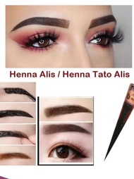 (BISA COD) HENNA ALIS HALAL //SULAM ALIS/EYEBROW HALAL 100%