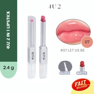 4U2 HALF DUO LIP 07 LET US BE