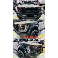 Ford ranger T6 T7 T8 convert T9 2023 F150 bodykit body kit bumper grill fender arch flare cover head