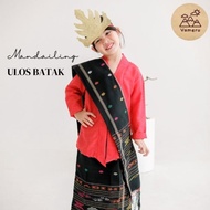 BAJU ADAT ANAK BATAK MANDAILING ULOS