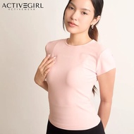 ActiveGirl - รุ่น Daily Top เสื้อออกกำลังกาย ผ้านุ่มบางเบา แห้งไว ไม่มีฟองน้ำ