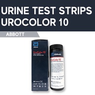 Urinalysis Reagent Test strips, Abbott Urocolor 10 Parameters (SD/Abbott)