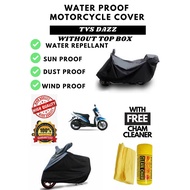 TVS DAZZ MOTORCYCLE COVER WITH FREE CHAM CLEANER