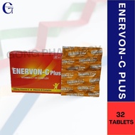 ENERVON-C PLUS 500MG VITAMIN C + B COMPLEX 32 TABLETS