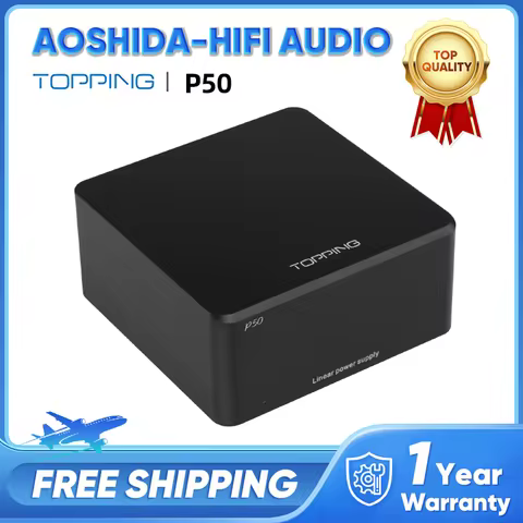 TOPPING P50 Linear power supply HIFI Ultra-low Noise DC5V 15V LPS PSU for TOPPING D50 TOPPING D50s T