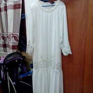 BAJU NIKAH DRESS NIKAH KAHWIN PRELOVED