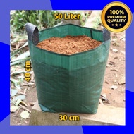HIJAU GREEN 50 Liter Planter Bag
