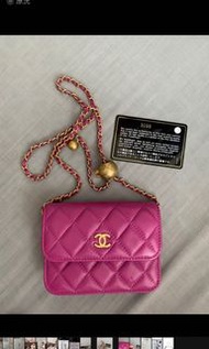 Chanel clutch with chain金球金珠