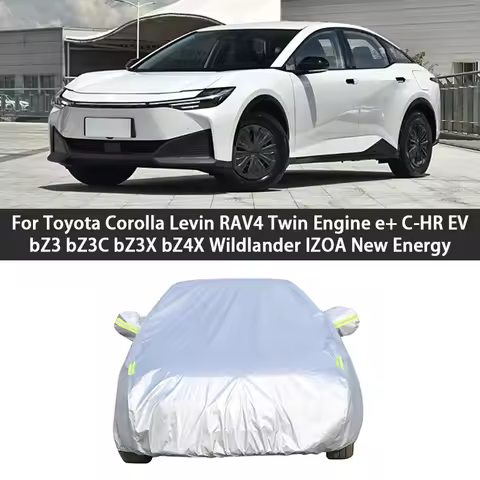 Car Cover For Toyota Corolla Levin RAV4 Twin Engine e+ bZ3 bZ3C bZ3X bZ4X Wildlander IZOA New Energy
