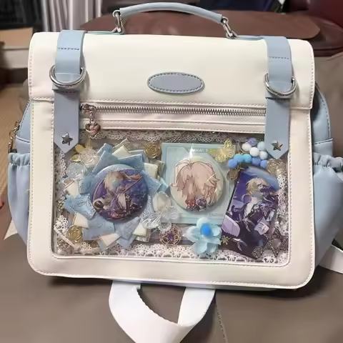 New Original Design Girl Japanese Daily Commuter Street Trend Cartoon Single Shoulder Backpack Cute 