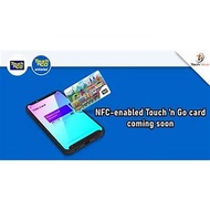 Enhanced Touch n Go NFC 2023 Card/local seller/ Sliver Logo Edition (TNG Touch and Go)