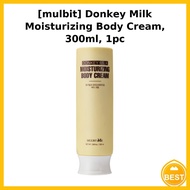 [mulbit] Donkey Milk Moisturizing Body Cream, 300ml, 1pc / Korean Body Cream / Moisturizing Formula 