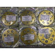 Lc135 RXZ Y110ss Lagenda EvoZ Rear Spocket Racing 415 SSS Gold Steel 28 29 30 31 32 33 34 35 36 37 3