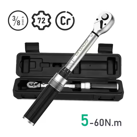 New 3/8" 5-60N.m Torque Wrench Square Unit Torque Wrench 1/4" Pro Torque Wrench 5-25N.m Professional