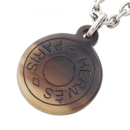 [Used] Hermes HERMES Necklace Carousel Stainless Steel Necklace Women's Used A
