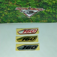RAISED STICKER 160 RAISED STICKER 160 PCX TAPERED