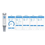 LSDBIO Portable Digital PH Solution Concentration Specific Gravity Easy Auto-calibration IP67 Rating
