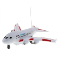 Super Aerobus Battery Operated Aeroplan RC Airbus Toy with Flashing Light & Sounds, Aircraft