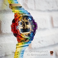 นาฬิกา GShock Ga710GB-1A Custom Rainbow ของแท้ ประกัน1ปี