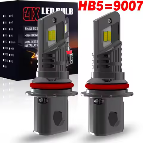 2pcs HB5 9007 PX29T LED Vehicle Headlight Canbus Error Free Powerful Car Driving Turbo Diode Bulb Wh