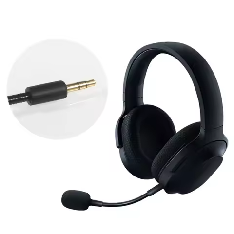 Replacement Aux 3.5mm TRS Mic Detachable Microphone Booms For Razer Barracuda X Wireless Gaming Head